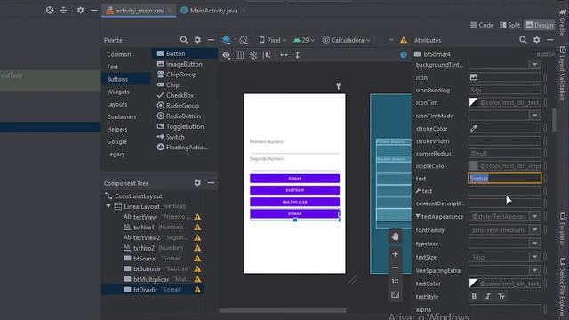 APP CALCULADORA SIMPLES - ANDROID STUDIO - JAVA смотреть онлайн