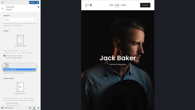 Setting the Mobile Navbar | YOOtheme Documentation (WordPress) смотреть онлайн