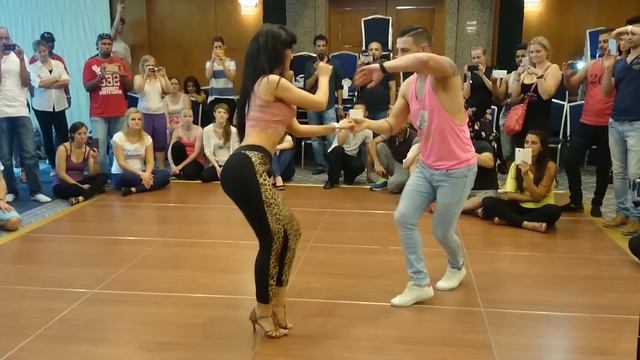 Daniel and Desiree Bachata Sensual at Dubai Latin Festival 2015 - 2 смотреть онлайн