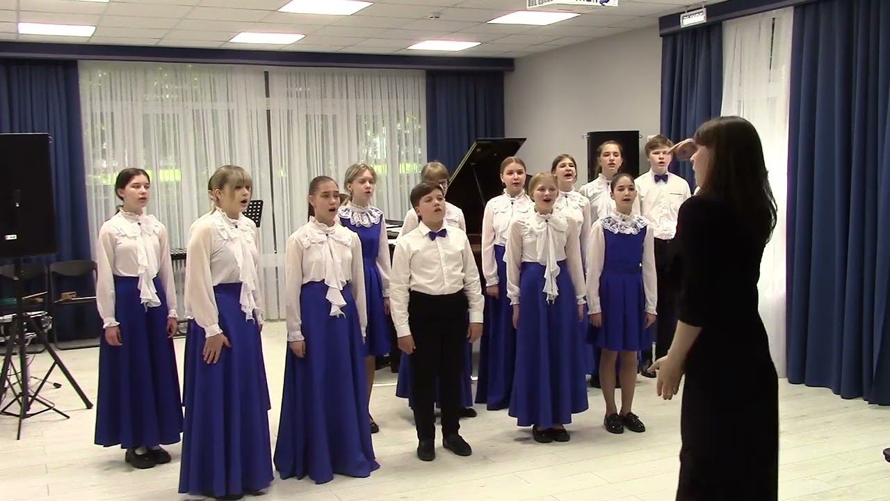 Bob Chilcott «A little Jazz Mass», № 1 «Kyrie eleison», № 2 «Gloria» смотреть онлайн