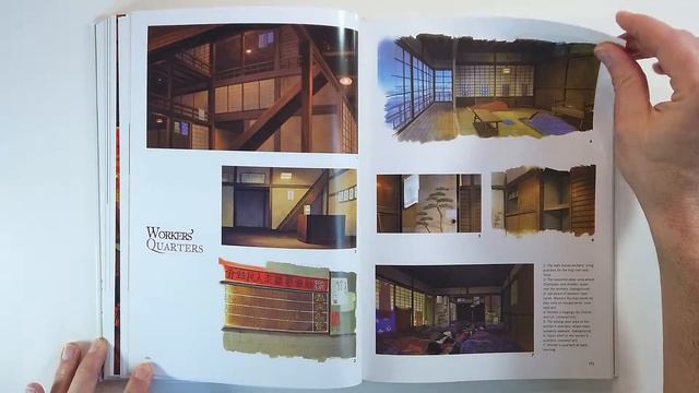 The Art Of Spirited Away (flip Through) Artbook Miyazaki