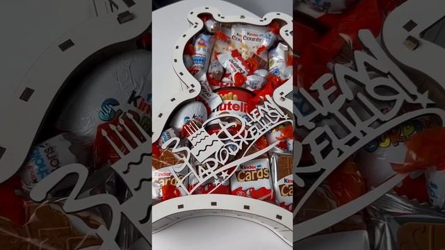 Подарочный бокс со сладостями для детей Мишка, Идеальный красивый подарок любимой девушке смотреть онлайн