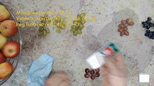 Тест винограда на нитраты. Днепр, магазин "Сильпо", 10.10.2019 смотреть онлайн