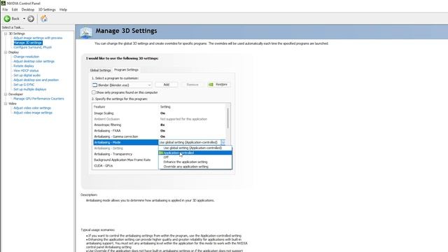 Best NVIDIA Control Panel SETTINGS For BLENDER | FIX Blender Not Using GPU To RENDER 2023