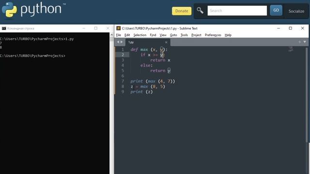 06 Python 3.10.0 ФУНКЦИИ (def, return, комментарии, строки документации) #Python #Обучение смотреть онлайн