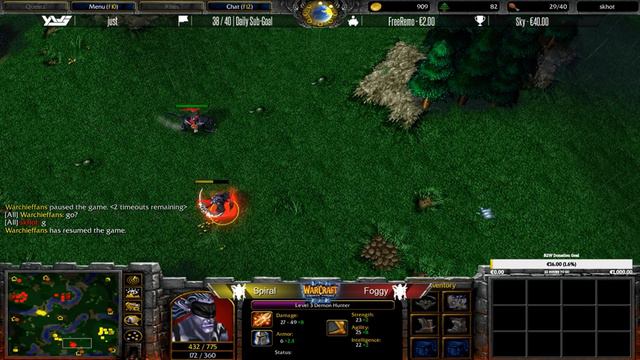 [NE] Spiral vs. Foggy [NE] | Round of 64 | Terenas Stand | Game 1 смотреть онлайн