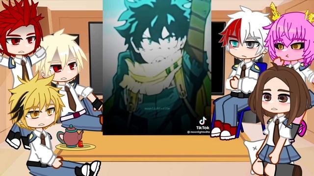 “Past Class - 1A Reacts To Izuku Midoriya” || Mha/Bnha || Gacha club || смотреть онлайн