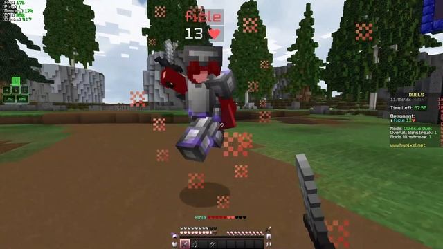 世界49位によるHypixelのデュエルの勝ち方解説!!【ゆっくり解説】【Hypixel Duels】【マイクラ】【マイクラPvP】
