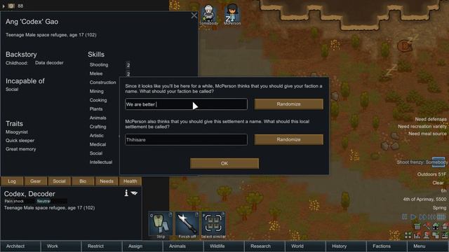 RimWorld God Mode #1 - NOT a Humble Beginning! смотреть онлайн