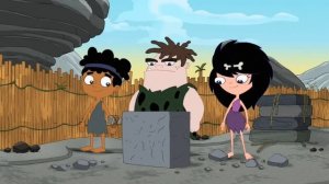 Финес и Ферб - Когда они что-то строят... (Доисторическая версия) HD