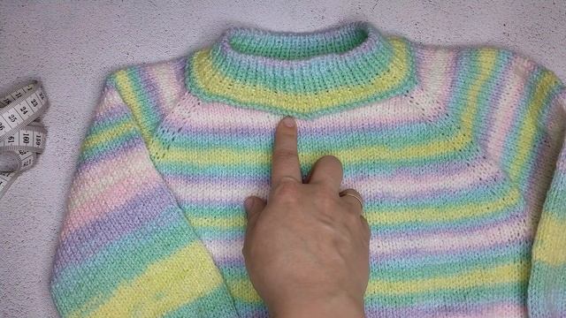 Джемпер для девочки/ Экспресс МК/ #вязаниедлядетей смотреть онлайн