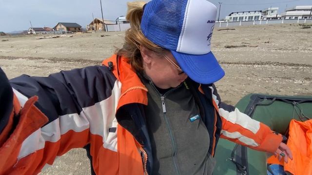 Морской сезон, ловля камбалы. о.Сахалин/Sea Season, Flounder Fishing. Sakhalin Island