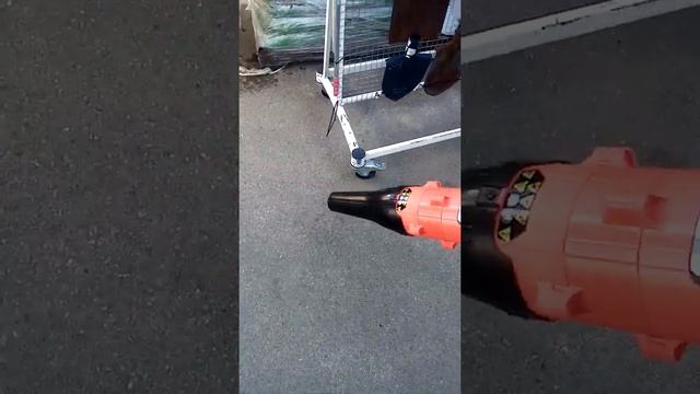 Воздуходувка. Насадка на бензотриммер! смотреть онлайн