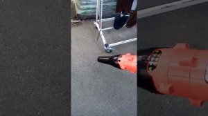 Воздуходувка. Насадка на бензотриммер!