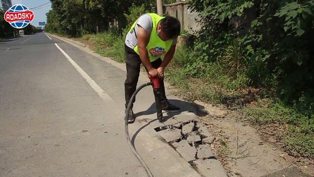 Working of Jack Hammer Drill & Air Compressor смотреть онлайн