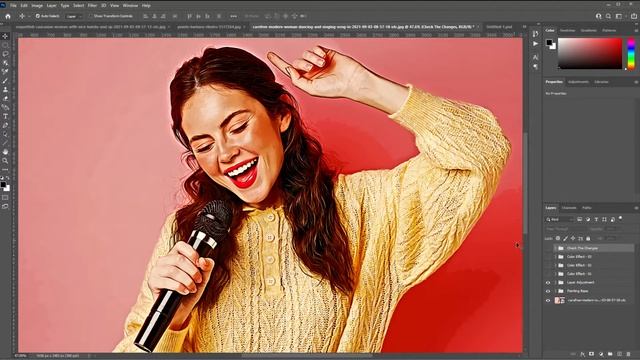Oil Painting Photoshop Action Free Download | Digital Oil Painting | oil paint effect in photoshop смотреть онлайн