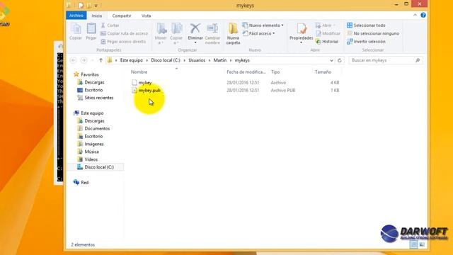 1. Generación del SSH-key con Git CMD смотреть онлайн