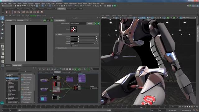 Autodesk Maya - Features - Additional look development shading nodes смотреть онлайн