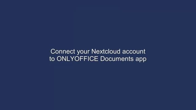 How to edit documents stored on Nextcloud with ONLYOFFICE on your Android device смотреть онлайн