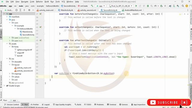 Kotlin Tutorial: How to Use Button in Kotlin | #learvibes #androiddevelopment #androidstudio смотреть онлайн