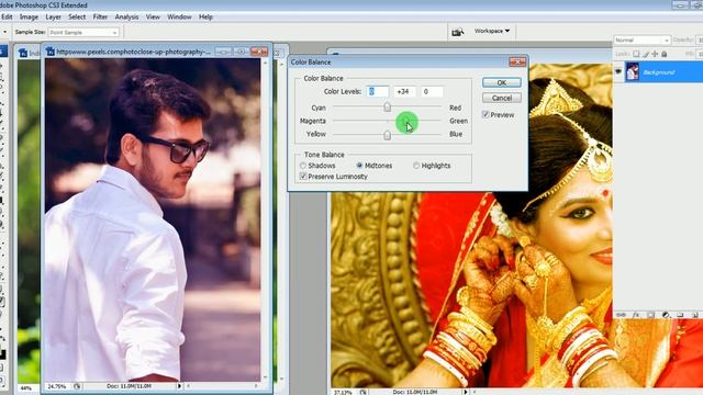 How to Use Color Balance on Photoshop | Color Balance | Color Adjust | RGB | CMYK | Color Currectio смотреть онлайн