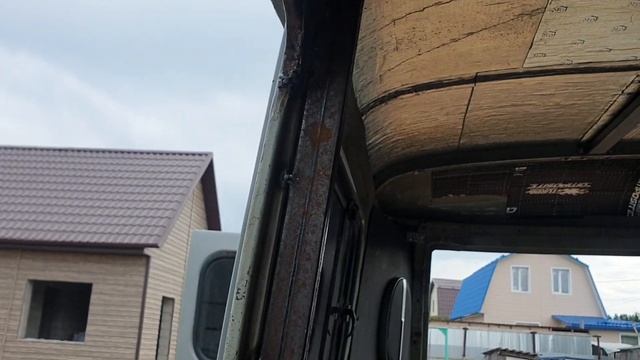 Усиление проема боковой двери на Буханке