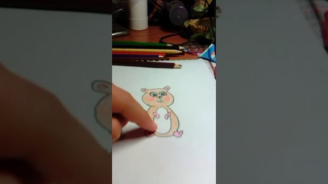 Учу рисовать... Рисуем хомяков. Забыла тень ! Номер 3 смотреть онлайн
