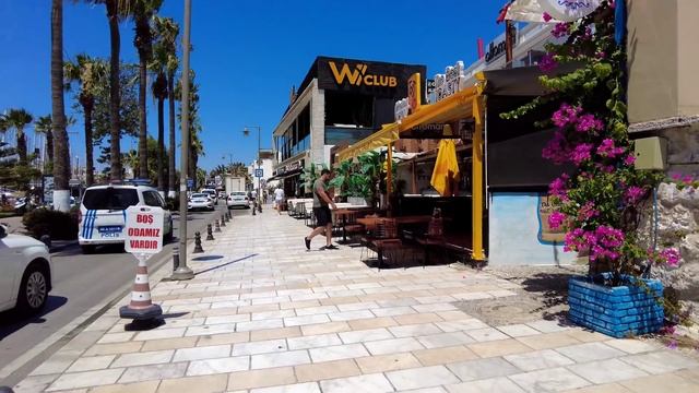 Bodrum City Center 30June 2021 Walking Tour |4k UHD 60fps смотреть онлайн