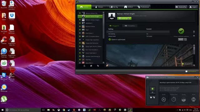 Batman Arkham Knight - Asus ROG GL502VY смотреть онлайн