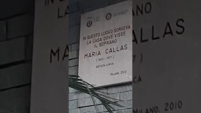 Дом в Милане, где жила Мария Каллас! смотреть онлайн