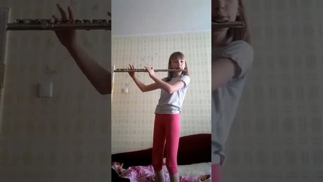 Флейта мои первые уроки/Май 2018