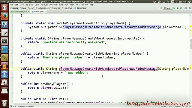 Code Cast: Legacy Coderetreat Episode 11 - Extract Class [Java] смотреть онлайн