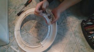 Indesit WS105TX ?️Замена ручки люка