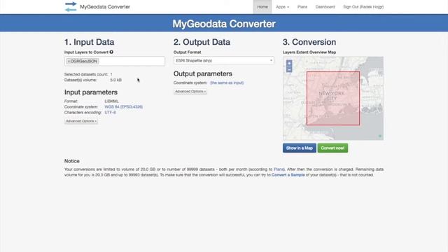 How to convert KMZ to SHP смотреть онлайн