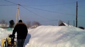 снегоуборочная приставка к мотоблоку целина сп70