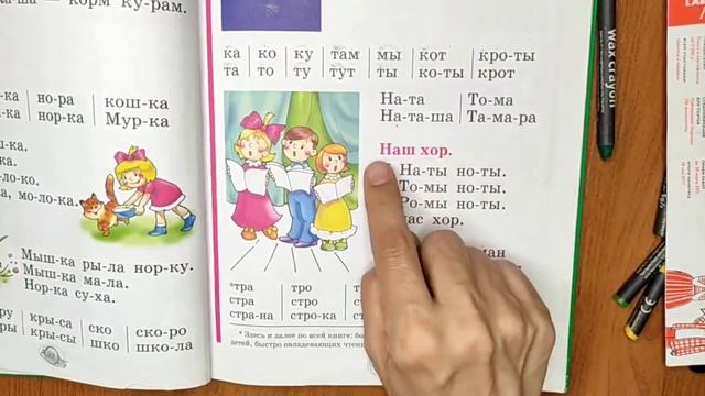 Читаем Букварь Жуковой НС. Буква Т. Студия Наумка. смотреть онлайн