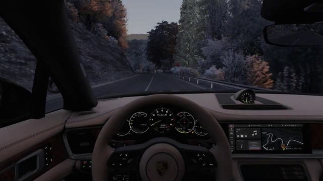 Driving the Panamera Turbo S E-Hybrid fully electric + feature showcase (W.I.P - Assetto Corsa) смотреть онлайн