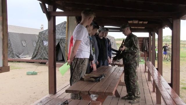 На о.Краснофлотский прошли военные сборы для старшеклассников. смотреть онлайн