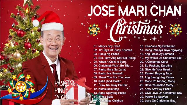Pinoy Christmas Songs Collection 2023 🔔🔔 Jose Mari Chan, Garry Valenciano, Ariel Rivera🎄🎄 смотреть онлайн