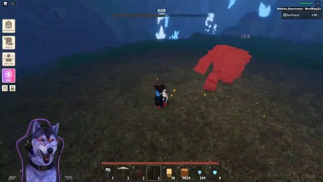 How to Defeat KOR Golem!! in Roblox Islands (Skyblock) смотреть онлайн