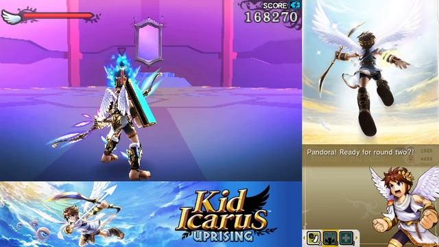 Kid Icarus: Uprising - Chapter 9: Medusa's Final Battle смотреть онлайн
