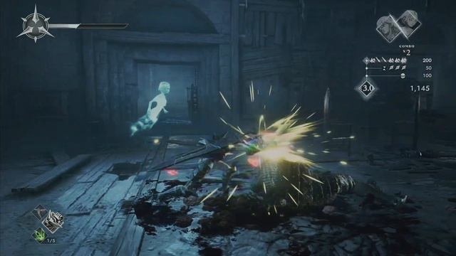 Soulstice - Chapter 4 "The Shadeless" / Champion Boss Fight Walkthrough Gameplay Part 5 (PS5 4K) смотреть онлайн