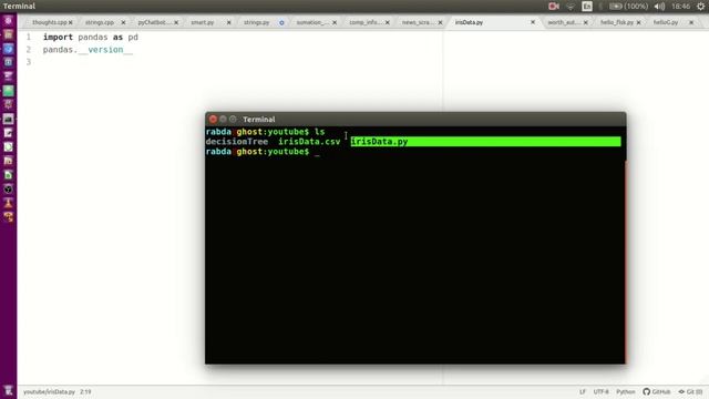 Iris Flower Data exploring | Pandas library | Machine Learning | Lecture 3 смотреть онлайн