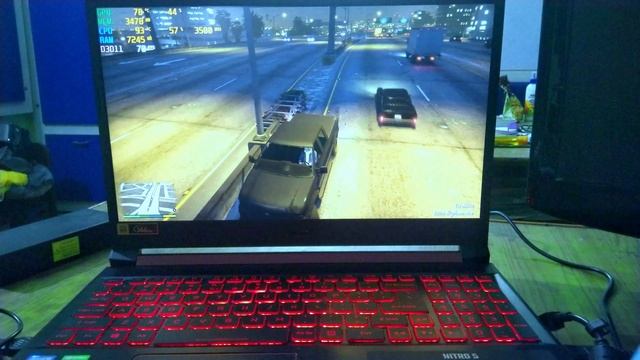 GTA V high settings on Acer Nitro 5 [i5 9300H, 8GB RAM, 6GB GTX 1660ti ] смотреть онлайн