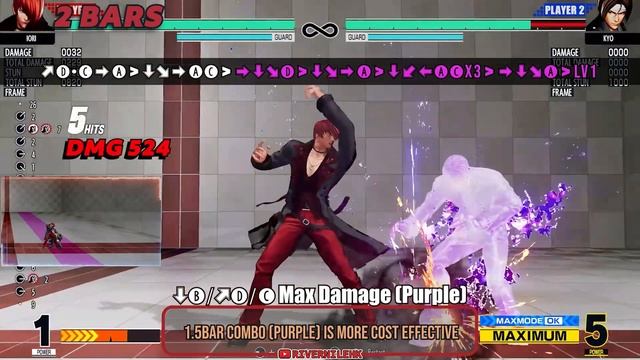Iori Best Combo?(Any Range!) | KOF Advance Guide #12 | The King of Fighters XV | смотреть онлайн