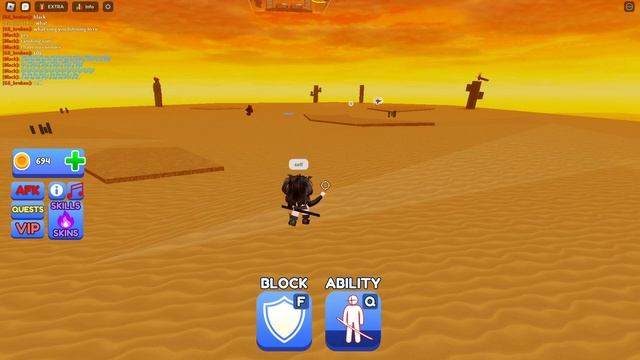 Telekinesis + Raging Deflect Combo In Blade Ball [Roblox] смотреть онлайн