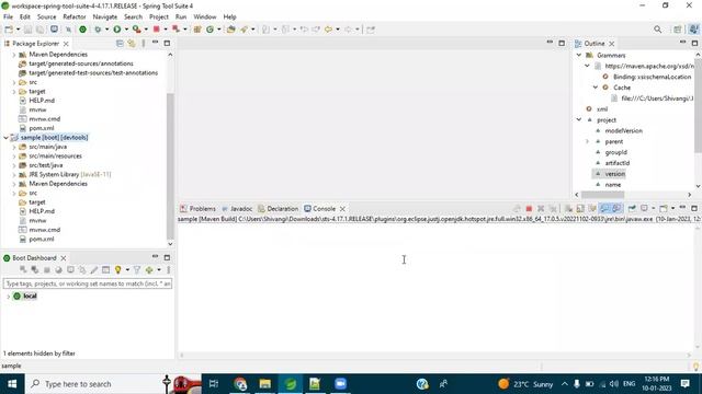 Error:Could not find or load main class java.lang.ClassNotFoundException &create sample Spring Boot смотреть онлайн