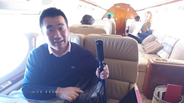 Flying the Gulfstream Private Jet from London to Dubai смотреть онлайн