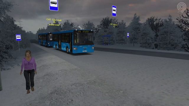 OMSI 2 ЛиАЗ 4292.60 1-2-0, Тверь 15 маршрут. смотреть онлайн