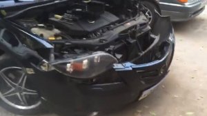 Мазда 3 как снять бампер и фару.